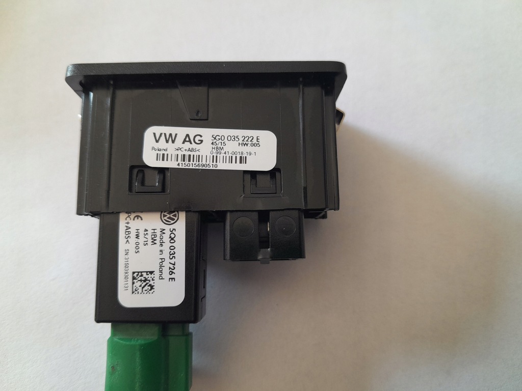 USB AUX ГНЕСКО 5G0035222E VW GOLF VII Product image