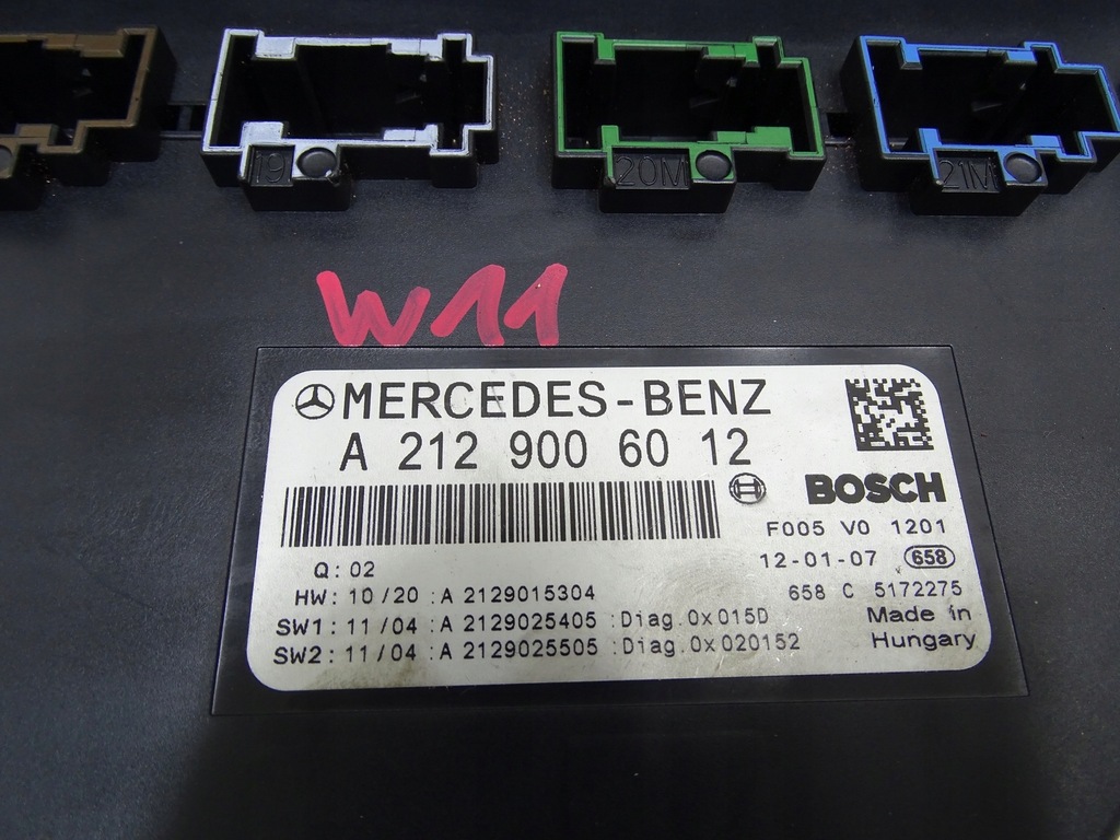 КОНТРОЛЕРЕН МОДУЛ SAM MERCEDES W 212 A2129006012 Product image