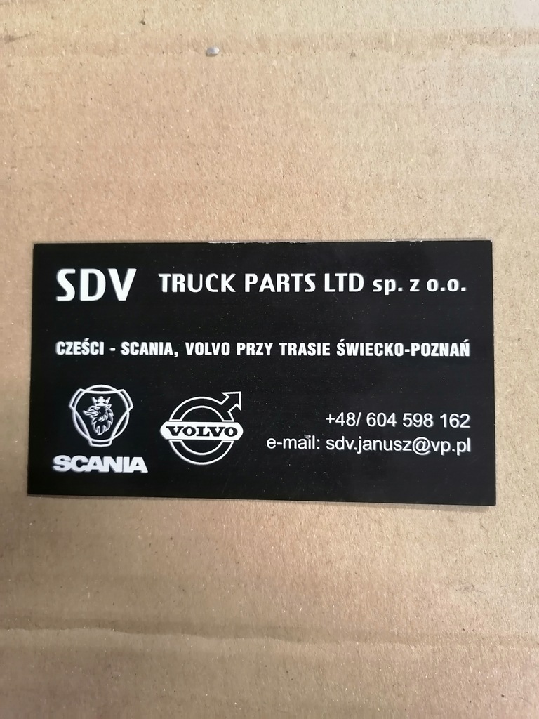 SCANIA R S МАСЛОНАЛИВАНЕ 2584857 Product image