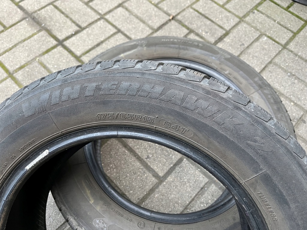 175/65/15 175/65R15 84T Firestone Winterhawk 2 5.7mm 2009 г. на части Product image