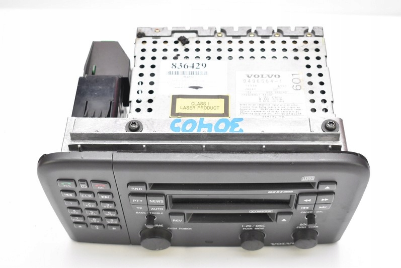 РАДИО CD RDS ПЛЕЙЪР КАСЕТА 9496564-1 8622401 VOLVO S80 1 I 98-06 Product image