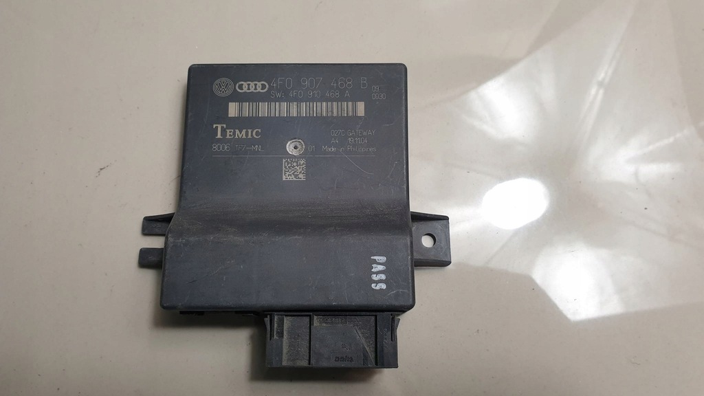 AUDI A6 C6 GATEWAY CONTROLLER МОДУЛ 4F0907468B Product image