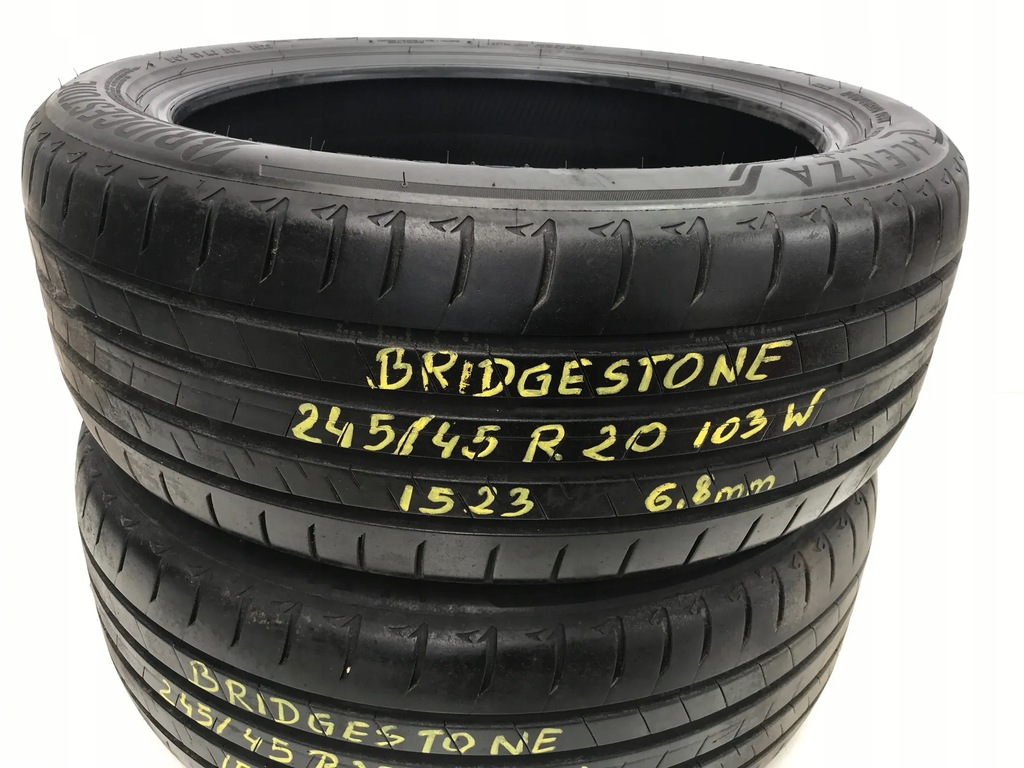 ГУМА BRIDGESTONE ALENZA 001 245/45 R20 103W 6.5MM 2023 Product image