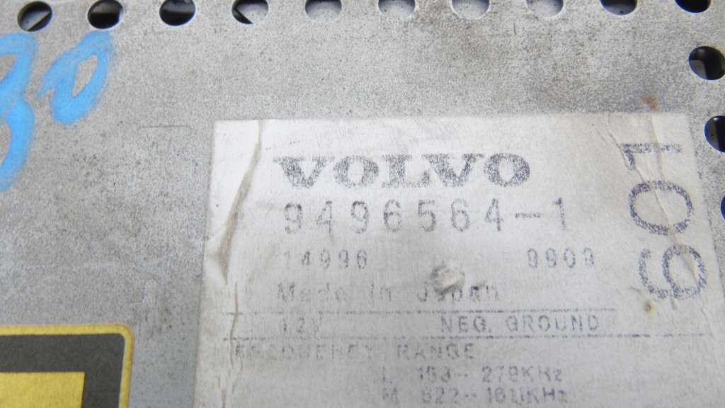 РАДИО CD VOLVO S80 I 9496564 Product image