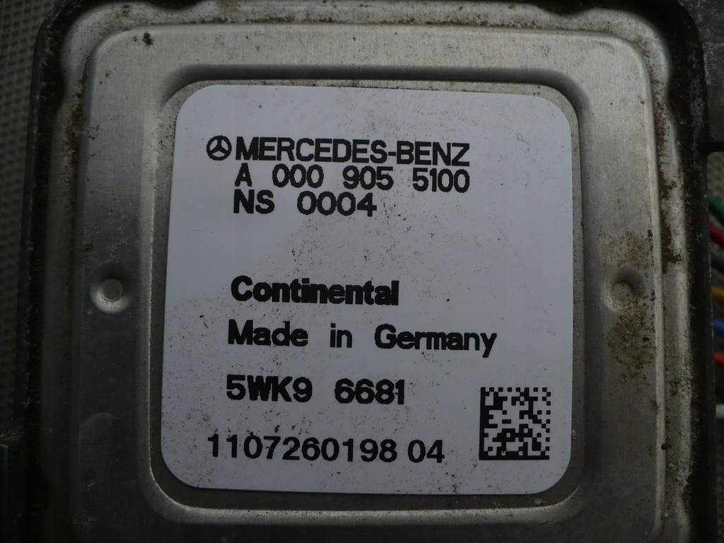 NOX СОНДА МОДУЛ MERCEDES W204 3.5 V6 A0009055100 Product image