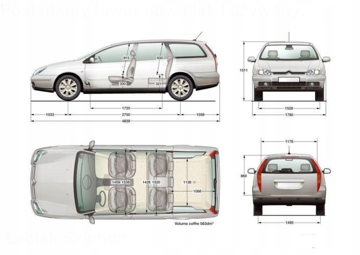 Лайсна предна лява врата Volvo S40 V40 2000-2004г. Product image