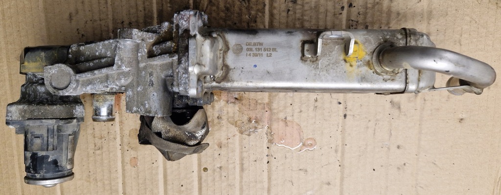 EGR охладител на изгорели газове 03L131512BL 1.6 tdi CR CAY VAG група Product image