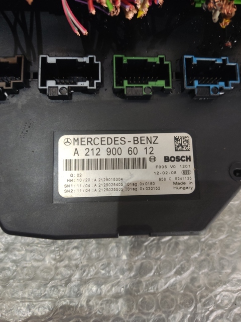 КОНТРОЛЕН МОДУЛ SAM MERCEDES E W212 A2129006012 Product image