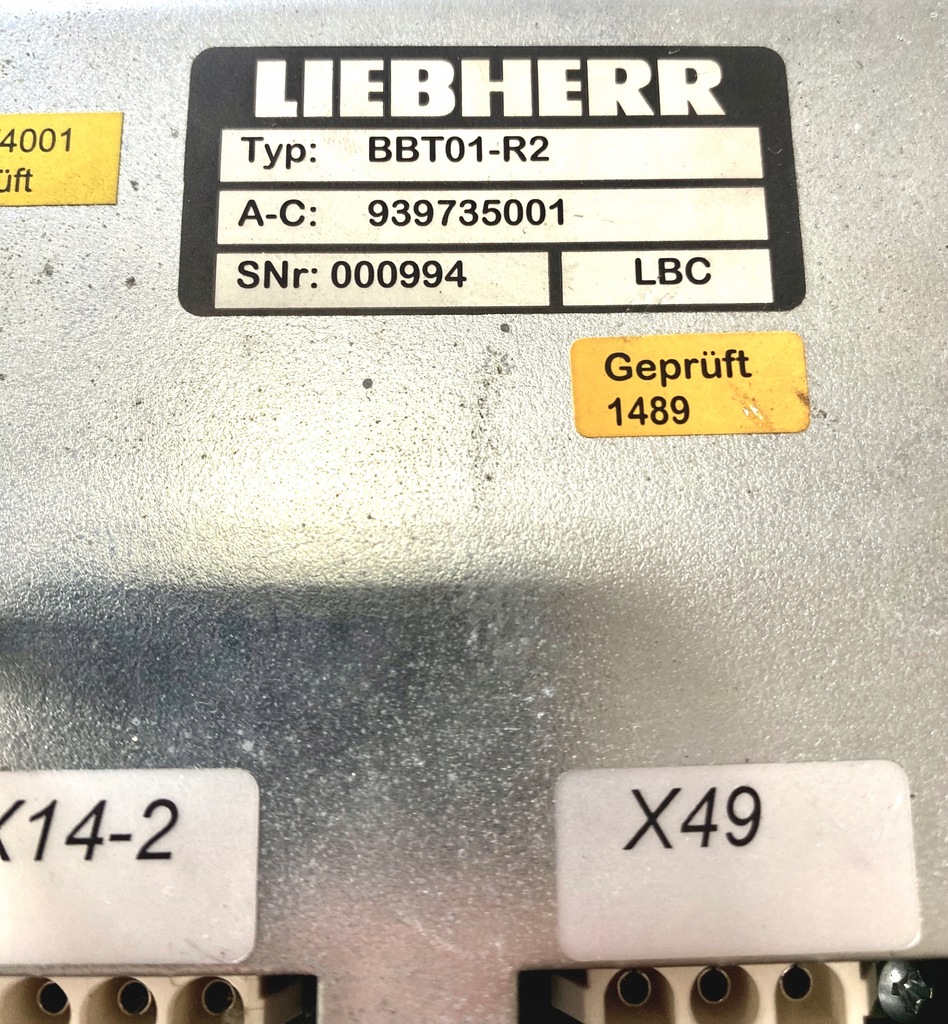 Клавиатура LIEBHERR BBT01-R2 939735001 Product image