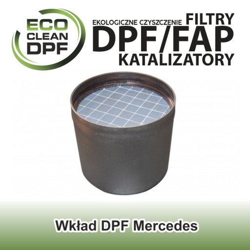 Mercedes Actros DPF касета - Регенерация.