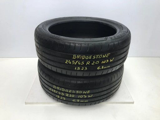 ГУМА BRIDGESTONE ALENZA 001 245/45 R20 103W 6.5MM 2023