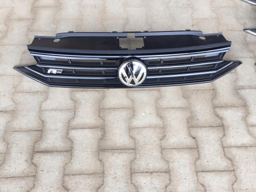 VW PASSAT B8 LIFT GRILL RLINE GRILL ЧЕРЕН