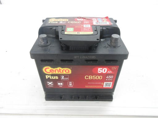 Акумулатор Centra Plus CB500 50Ah 450A